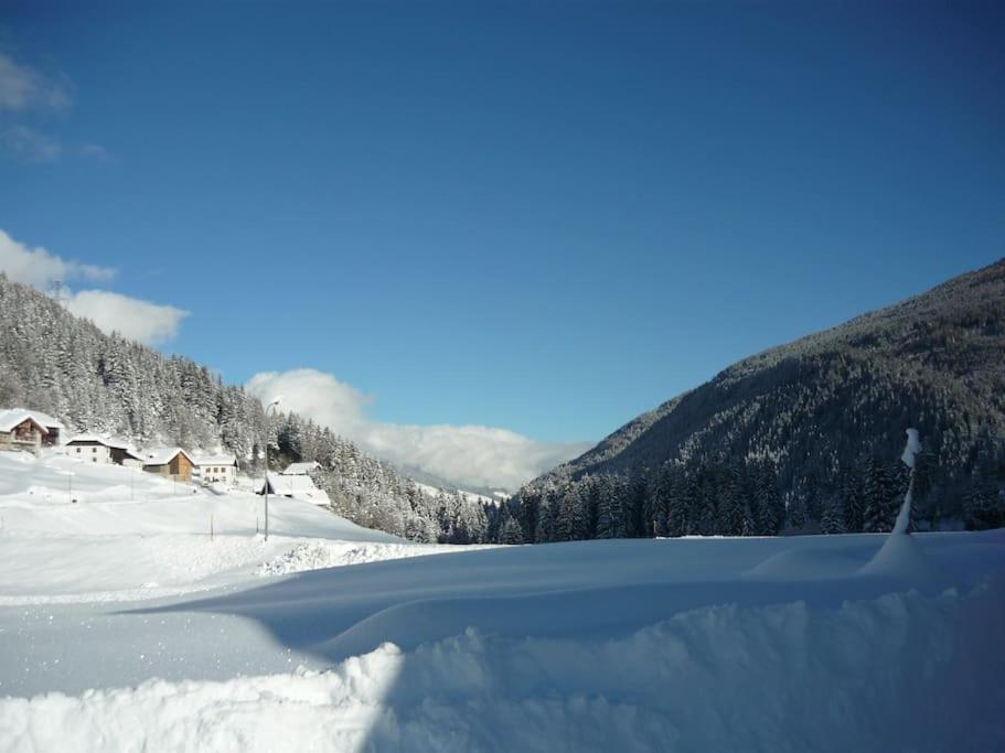 Chalet Rustico Bertolini Per Gruppi! Villa Vermiglio Exterior foto