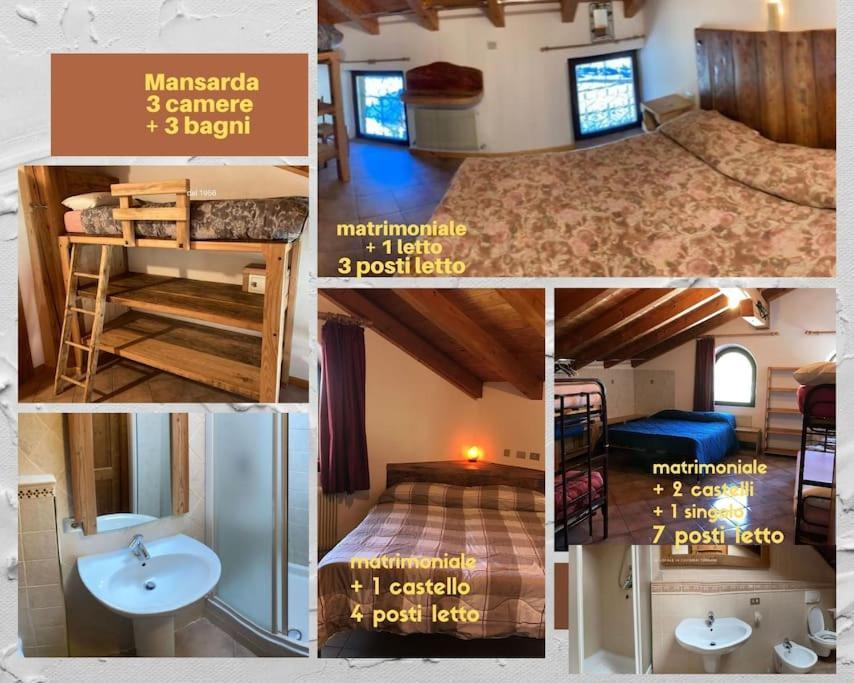 Chalet Rustico Bertolini Per Gruppi! Villa Vermiglio Exterior foto